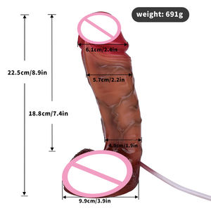 La nouvelle annonce gros gode éjacule réaliste jouets sexuels pour hommes femmes Plug Anal paquet privé jouets érotiques - Product Image 5