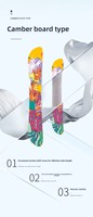 Planche à neige tout-terrain personnalisée 2025 pour débutants et professionnels - Écologique, durable, toutes saisons