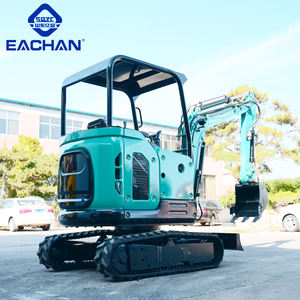 Mini-excavatrice compacte EACHAN de marque chinoise, 2,5 tonnes, pour travaux agricoles, excavatrice hydraulique diesel à queue zéro, petite excavatrice - Product Image 5