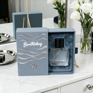 Boîtes cadeaux de marque biodégradables personnalisées, boîtes cadeaux de luxe élégantes et haut de gamme, recyclables, boîtes cadeaux de luxe pour cosmétiques, boîtes cadeaux pour parfum - Product Image 2