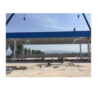 Meilleur Prix Espace Extérieur Cadre Structure En Acier Station-Service Toit Auvent Bâtiment
