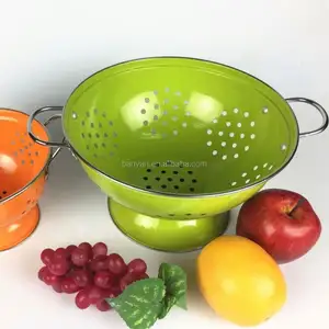 Кухонное мытье фруктов и овощей корзина кухонное ситечко из нержавеющей стали дуршлаг