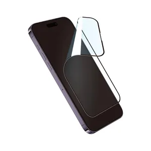 IPhone 15 14 13 프로 맥스 플러스용 그린 컨셉 아이 안티 블루 라이트 매트 에코 재활용 화면 보호기