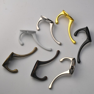 Modern Minimalist Wall <b>Hooks</b> Zinc Alloy Coat And Cap <b>Hooks</b> Round Shape Rust Resistant Wardrobe Use - Product Image 2