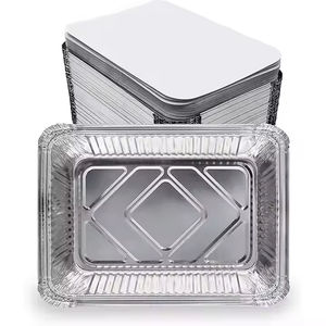 Boîte alimentaire jetable en aluminium de qualité alimentaire de 190 ml à 1405 ml avec couvercle en aluminium, procédé blister, marque <span class=keywords><strong>WellPack</strong></span> - Product Image 3