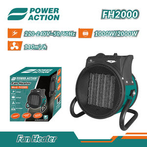 1000W Chauffage soufflant à air électrique réglable en gros Radiateurs soufflants portatifs industriels - Product Image 2