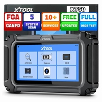 Escáner OBD2 de Sistema Completo XTOOL XT50, Herramienta de Diagnóstico para Automóviles, 26+ Funciones Especiales, 64G, Actualización Gratuita de por Vida, Lector de Códigos Automotrices