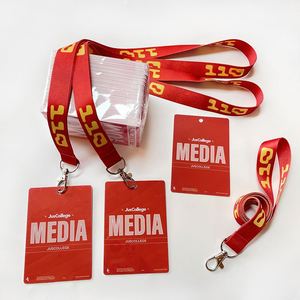 Custom Promotional Screen Printed Neck RPET Lanyards Printing Custom logo Sublimation Polyester Anime Lanyard with logo Custom - Product Image 2