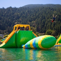Jouet aquatique flottant pour lac, catapulte à eau gonflable, plateforme de lancement aquatique gonflable, jouet aquatique Blob