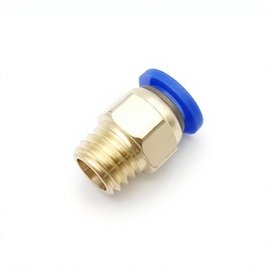 Raccord pneumatique YIIDNN PC, connecteur rapide droit fileté, filetage mâle 4mm-12mm, 1/8-1/2, pour tuyau de compression - Product Image 2