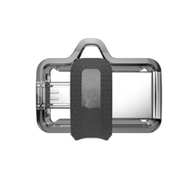 Flash Drive Mini Portabel OTG USB 3.0 128GB untuk Ponsel, Bahan Plastik dengan Garansi 3 Tahun