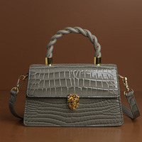 Sac à Main Femme en Cuir Véritable Motif Crocodile Luxe, Sac Bandoulière Croisé Haute Qualité avec Design ODM Unique, Nouvelle Mode