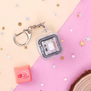 Sound & Light + Satisfying Keyboard Click Keycap <b>Keychain</b> <b>Fidget</b> Acrylic Keycap Click <b>Keychain</b> Custom Recording Function - Product Image 5