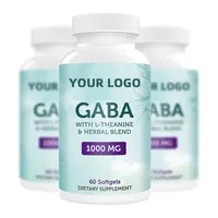 OEM Health Supplement Private Labels 5-HTP melatonina vitamina B6 G-acido aminobutirrico GABA compresse in polvere GABA