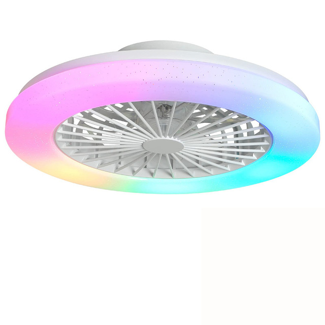 72W Super Bright APP RC Alexa LED Smart Ceiling Fan Light for Bedroom Living Room Hotel Apartment Villa