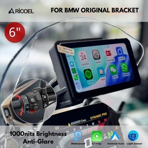 Display per <span class=keywords><strong>Moto</strong></span> da 6 Pollici con Schermo Touch IPS 1000 Nits, TPMS Antifurto, CarPlay e Android Auto per <span class=keywords><strong>BMW</strong></span> Wonder Wheel - Product Image 3
