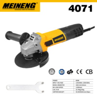 Meuleuse d'angle électrique mini portable sans fil MEINENG 4071 115/125 mm 850 W, machine à polir