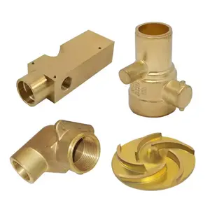 Brass đầu tư đúc các bộ phận chính xác, đúc đồng đúc, bị mất sáp đúc các bộ phận Đồng