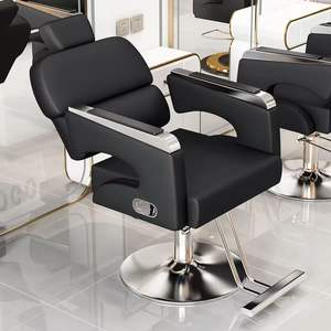Sillón de Peluquería Plegable Exclusivo, Sillón de Peluquería Giratorio y Elevable, Sillón de Peluquería - Product Image 2