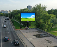 Panneau publicitaire LED P5 d'extérieur 18x8 IP65 haute luminosité pour affichage d'animation, idéal pour les gares de métro et les vitrines de magasins