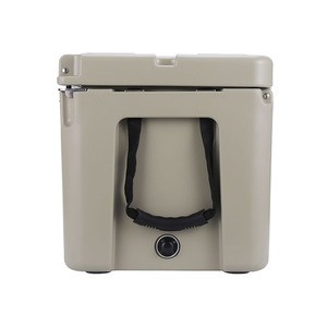 กล่องเก็บความเย็นแบบโรโตโมลด์ขนาดเล็ก 20QT ดีไซน์ใหม่จากจีน สำหรับแคมป์ปิ้ง ทำจากพลาสติก LLDPE - Product Image 3