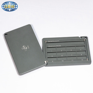 Dịch vụ tùy chỉnh nhà máy Ví điện tử bảo mật bằng kim loại nhôm thép không gỉ - Product Image 3