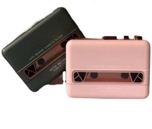 Lecteur de cassette rétro avec fonction d'enregistrement automatique, son stéréo et alimentation USB pour l'apprentissage musical, cadeau, logo personnalisé, appareil en plastique - Product Image 6