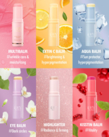 Stick Baume Contour des Yeux Multi-Usages Hydratant Coréen pour Éclaircir les Cernes, Atténuer les Ridules et Apporter de l'Éclat