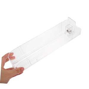 Divisor de acrílico para exhibición de venta al por menor, paquete de tabaco ajustable con resorte, gabinete Bloqueable, empujador de estante de carril para cigarrillos - Product Image 3