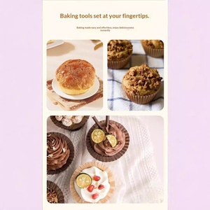 Juego de Repostería de Silicona de 56 Piezas, Resistente a Altas Temperaturas, Apto para Horno, Molde para Pastel con Bandeja para Tostadas y Molde para <span class=keywords><strong>Donuts</strong></span> - Product Image 4