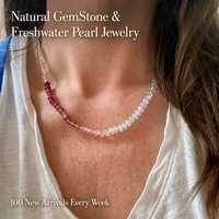 Collar de Piedras Preciosas de Acero Inoxidable 316 con Cuentas de Piedra Natural, Producción Rápida y MOQ Bajo Personalizado para Tiendas Minoristas