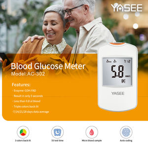 Moniteur de glycémie Yasee pour usage domestique, capteur de glucose, glucomètre, prix de gros, matière plastique, glucomètre - Product Image 5