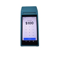 Terminal de point de vente portable Android 12, écran tactile de 5,5 pouces avec imprimante thermique de 58 mm, scanner de codes-barres QR, 4G WiFi BT