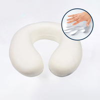 Oreiller de voyage en mousse à mémoire de forme, oreiller d'avion pour soutien de la tête, oreiller en Gel pour avion, voiture et maison, utilisation inclinable