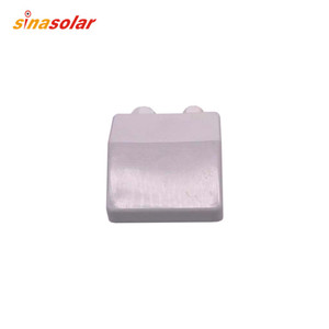 <span class=keywords><strong>Venta</strong></span> blanco Dual Solar impermeable de entrada de Cable ABS resistente a Panel de techo plano soporte de montaje para RV - Product Image 5