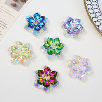 En gros Nouvelle Couleur Cristal Tissé Fleur Broche Broches À La Main Corsage Boucles D'oreilles et Vêtements Accessoires pour Robes De Mariée