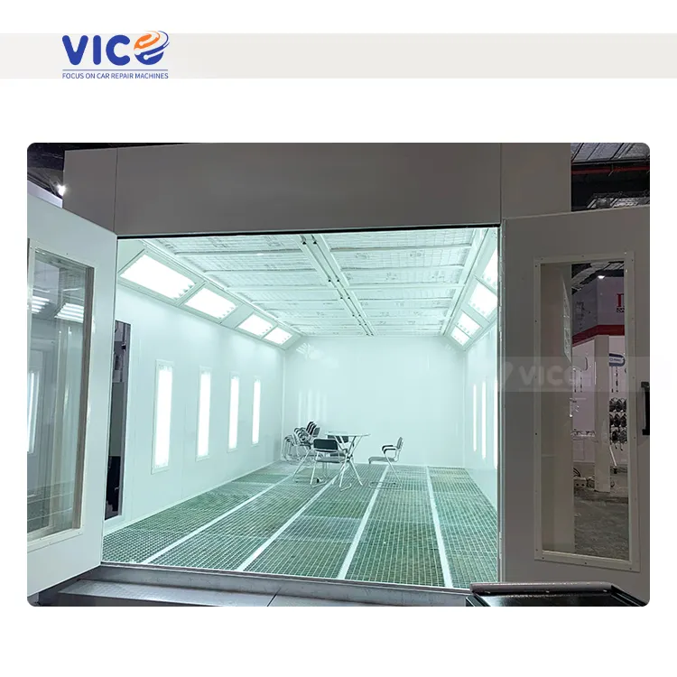 Vico-cabina de pintura de coche, máquina de pulverización automática, reparación de vehículos, cabina de pintura, VPB-SD98
