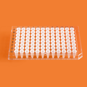 0.2Ml Transparent 96 Bien Pcr Plaque Microplaque Détachable Pcr Tube Plaque Demi-Jupe pour ABI - Product Image 2