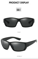 Nouvelles lunettes de soleil sportives pour hommes et femmes, verres PC colorés pour la plage, le surf, la pêche, le cyclisme, protection solaire