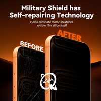 Protection d'écran anti-espionnage HD, confidentialité, qualité supérieure AAA, ultra-fine, imperméable, pour tous les téléphones mobiles