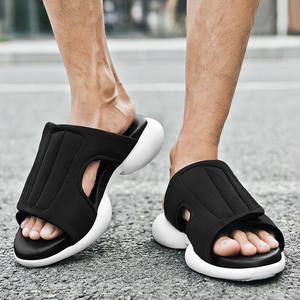 2023 vente en gros mode <span class=keywords><strong>pas</strong></span> <span class=keywords><strong>cher</strong></span> hommes été plage sandales en plein air curseur pantoufle garçons tongs EVA chaussures homme pantoufles - Product Image 3