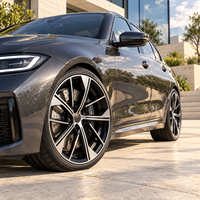 Jantes de voiture concaves en alliage forgé léger de qualité supérieure 5x112, jantes personnalisées, roues de voiture, roues de voiture de tourisme pour tuning Audi