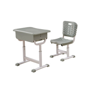 Meubles d'école primaire et secondaire en plastique colorés et confortables, ensemble de bureau et de chaise pour enfants, pour la salle de classe, la chambre à coucher, l'étude <span class=keywords><strong>des</strong></span> enfants - Product Image 2