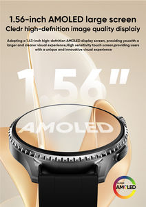 Reloj Inteligente MT800 con Monitor de Actividad Física, Pantalla AMOLED, Llamadas Bluetooth, Compatible con iOS, Monitor de Frecuencia Cardíaca y Presión Arterial - Product Image 4