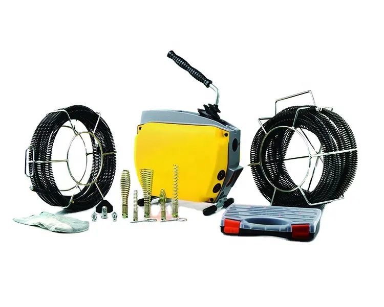 Drain Pipe Cleaning Machine A150 Hot Sale Electric Sectional Portable Sewer Pipe Drain Cleaning Machine