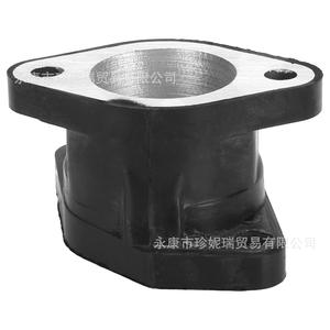 Connecteur de collecteur d'admission Yamaha Warrior Yfm350, en caoutchouc, diamètre 36mm, espacement des trous de 60mm, pour réparation de moto tout-terrain - Product Image 3