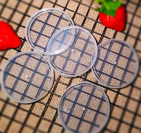Capuchon en plastique transparent de 55 mm pour canette de soda, couvercle en plastique pour canette de soda, vente chaude de couvercles en plastique