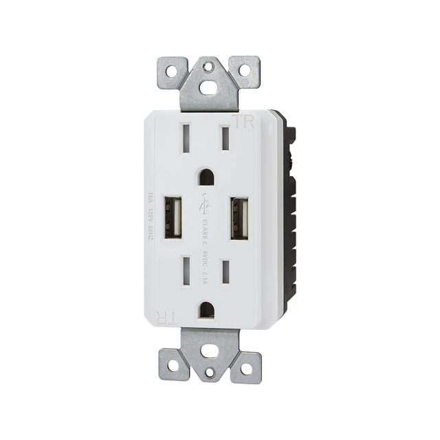 C Dual USB Charger USB Receptacle USB Outlet · image 6