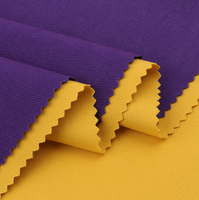 EN STOCK Tissu sergé épais 100% Coton, 290 g/m² Teinture réactive complète, Tissu sergé 16*10 pour vêtements décontractés