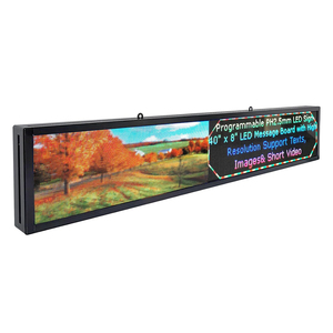 40''x8'' P2.5 Full Color <strong>LED</strong> Digital <strong>Display</strong> Supports Scrolling <strong>Text</strong> Images Videos - Product Image 2